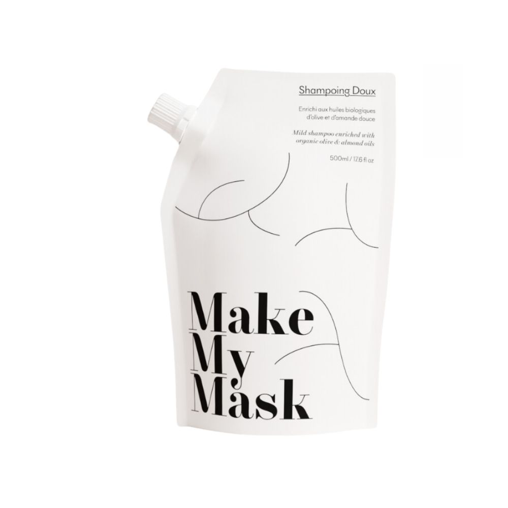 MakeMyMask uzupełnienie szamponu pH5 naturalnego do wszystkich rodzajów włosów, 480 ml