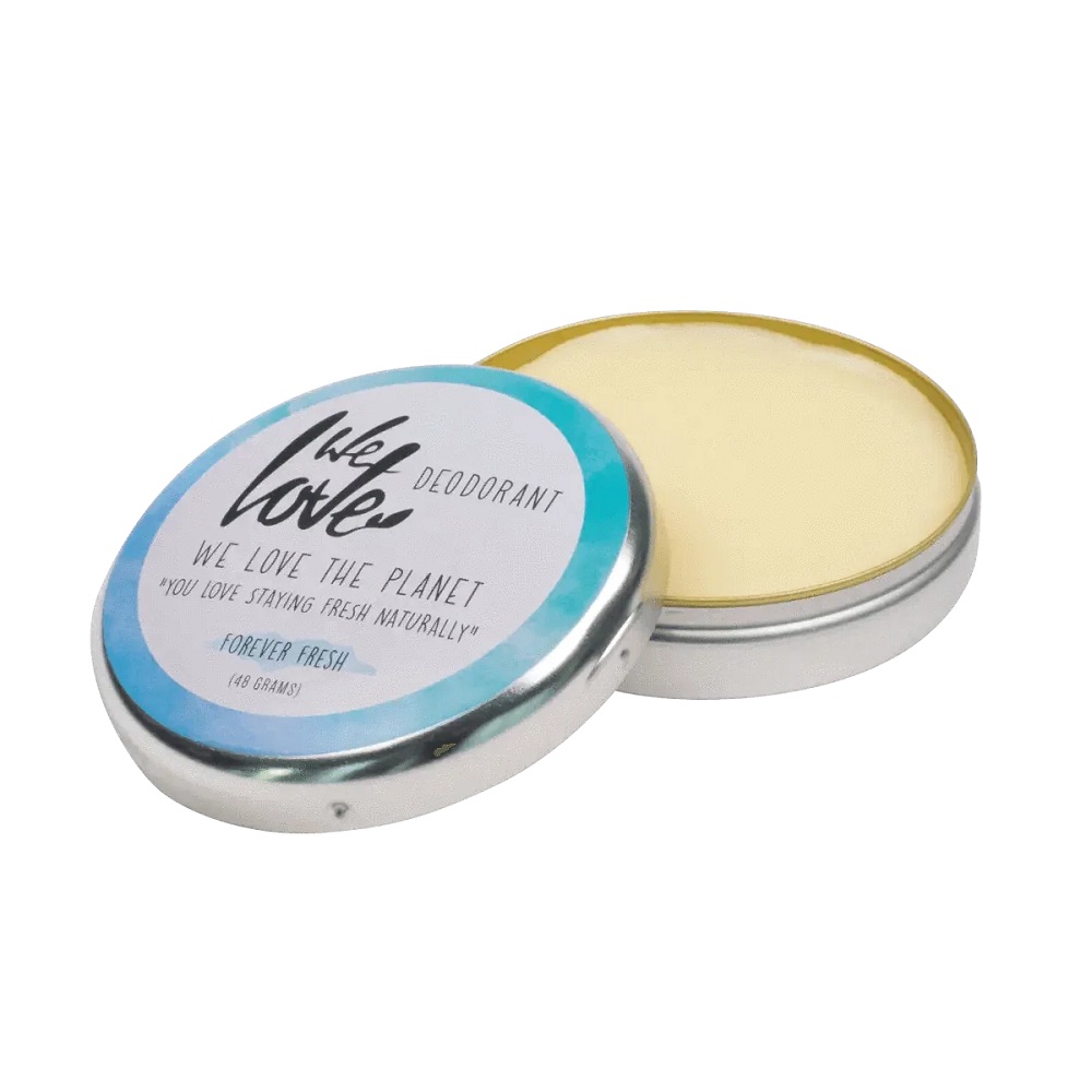 We Love We Love The Planet naturalny dezodorant w kremie Forever Fresh, 48 g