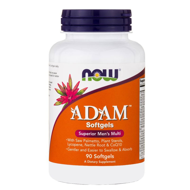 Now Foods Adam suplement diety multiwitaminy i minerały dla mężczyzn, 90 kaps./1 opak.