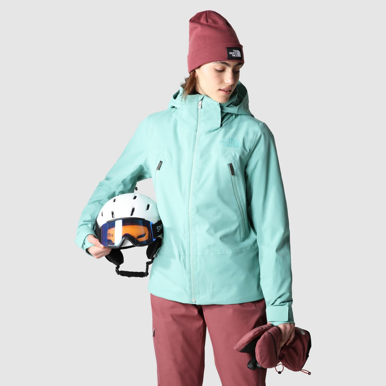 Damska kurtka narciarska The North Face Lenado wasabi - S