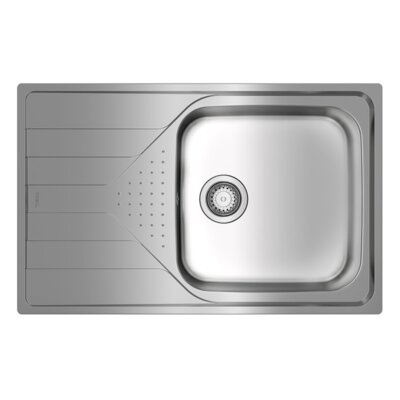 Zlewozmywak jednokomorowy z ociekaczem TEKA Universe 50 T-XM 1B 1D Max 115110030 Stal nierdzewna 50x79