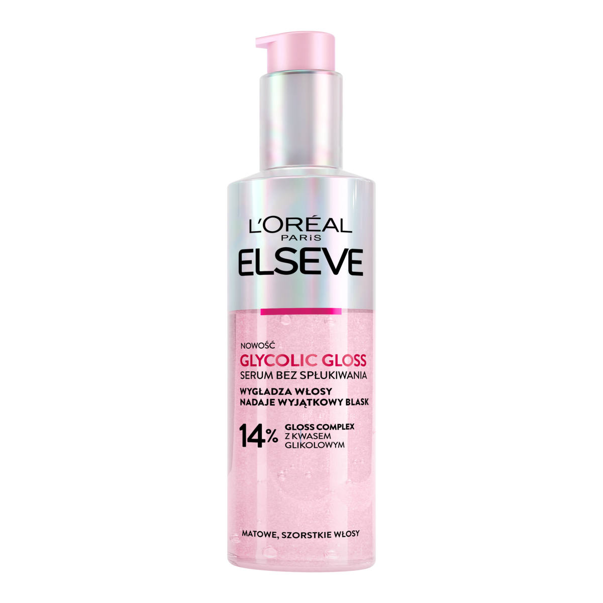 L'Oréal Paris Elseve Glycolic Gloss serum do włosów bez spłukiwania, 150 ml
