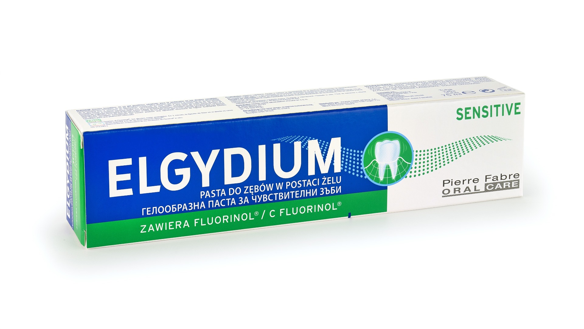 ELGYDIUM SENSITIVE Pasta do zębów w postaci żelu, 75ml