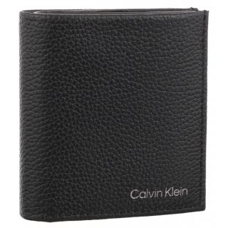 Portfel Calvin Klein Warmth Trifold 6cc W/Coin K50K509998 BAX Black