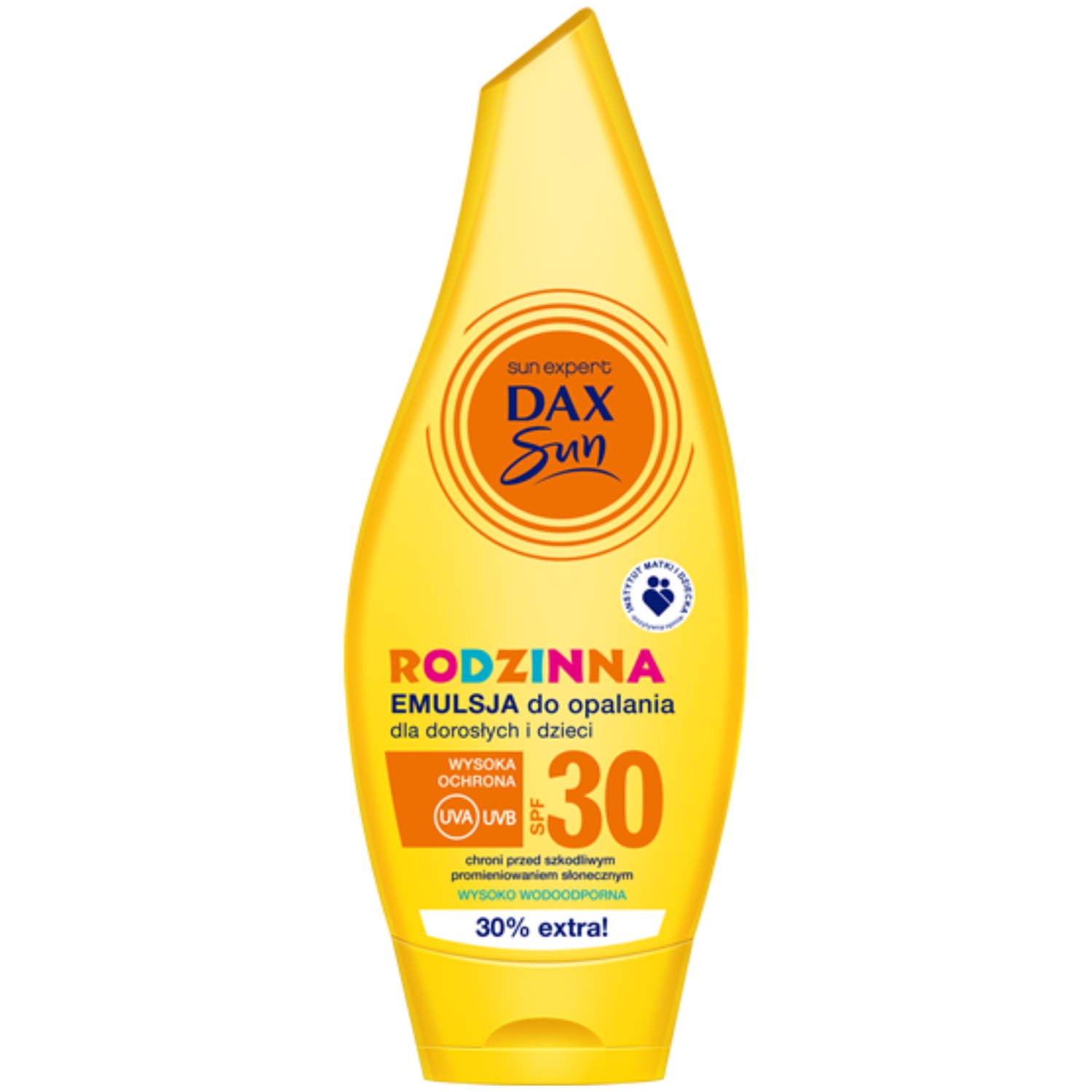 Dax Sun rodzinna emulsja do opalania ochrona i bezpieczeństwo SPF30, 250 ml