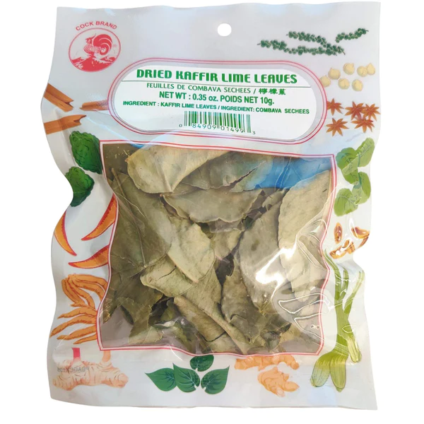 Liście limonki Kaffir suszone 10g MERRE
