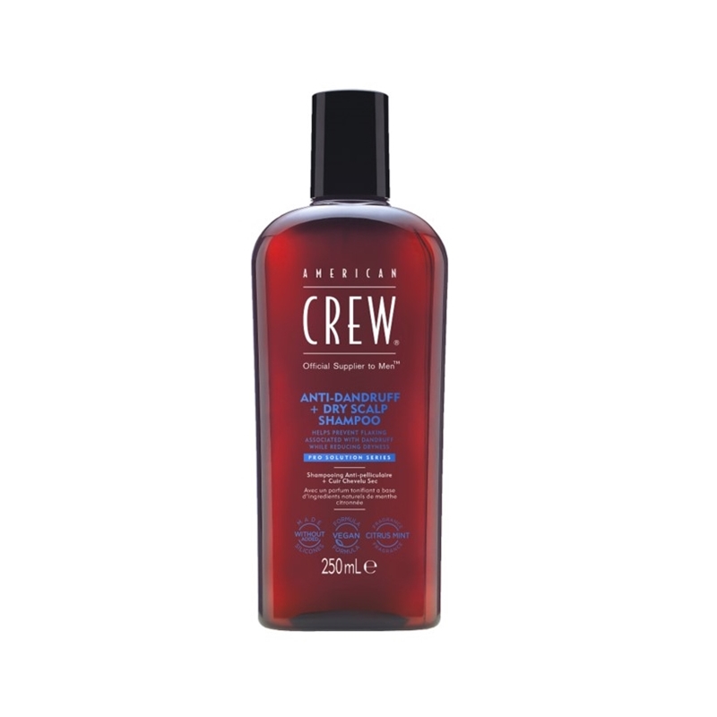 American Crew Anti Dandruff szampon przeciwłupieżowy do suchej skóry głowy, 250 ml