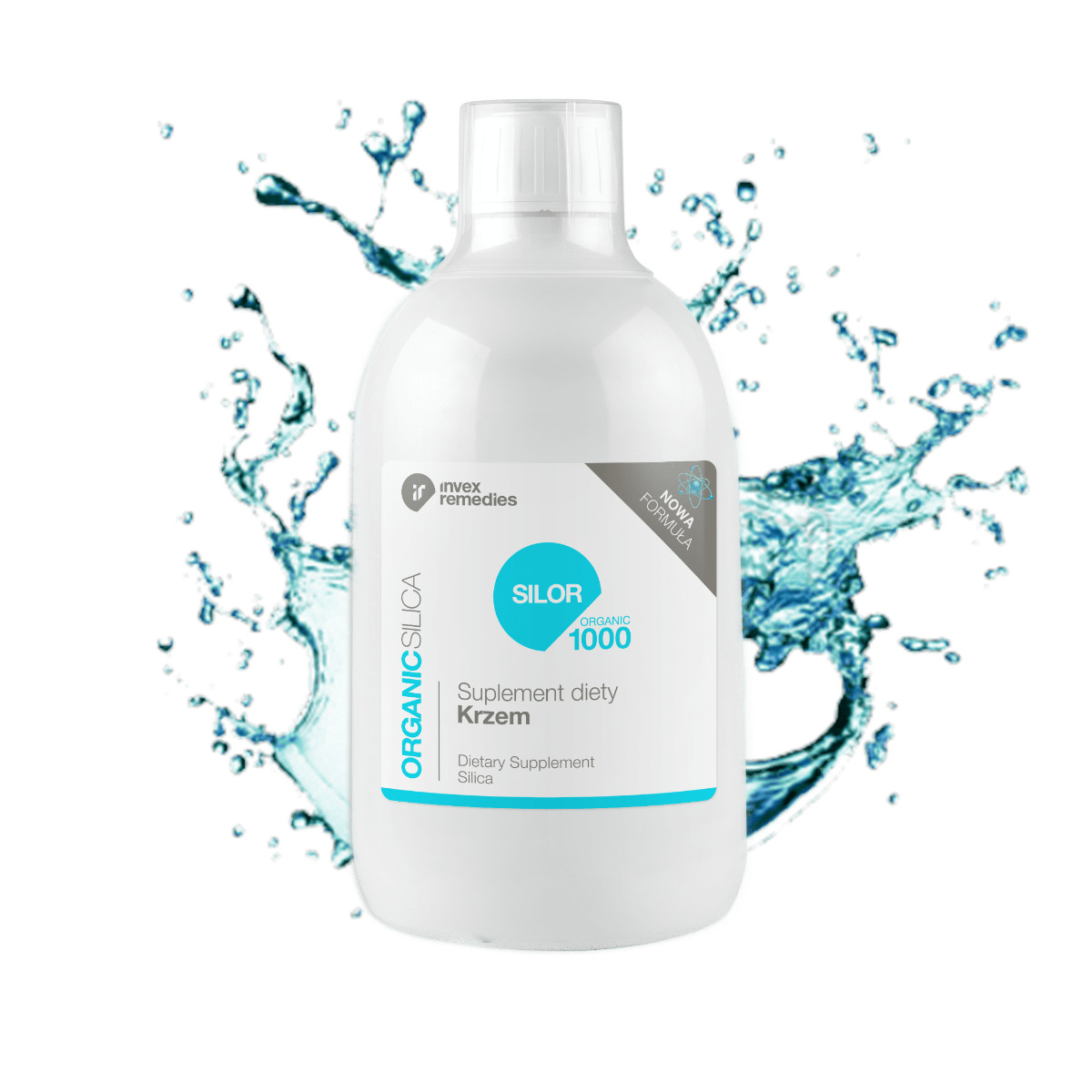 Invex Remedies Silor Krzem organiczny suplement diety, 500 ml