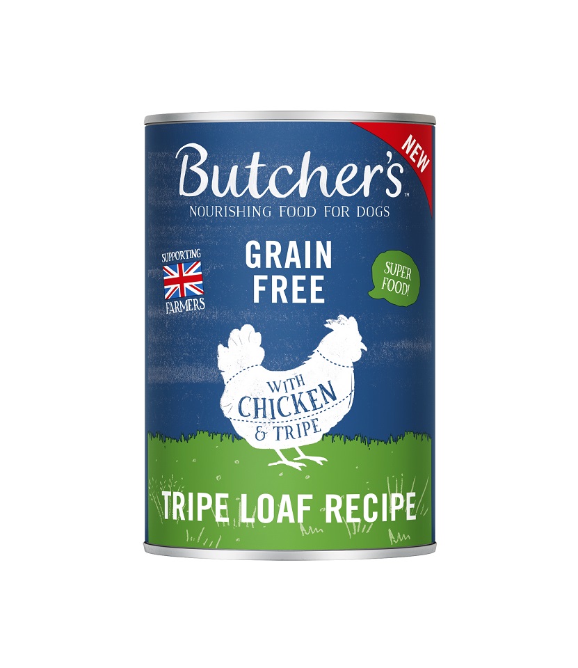 BUTCHER'S Original Tripe, karma dla psa, z kurczakiem i żwaczem, pasztet, 400g