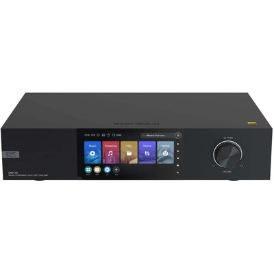 Streamer muzyczny/Odtwarzacz sieciowy EVERSOLO DMP-A8 Czarny, Wi-Fi, Hi-Res Audio, Wbudowany moduł DSP z 10-pasmową regulację PEQ