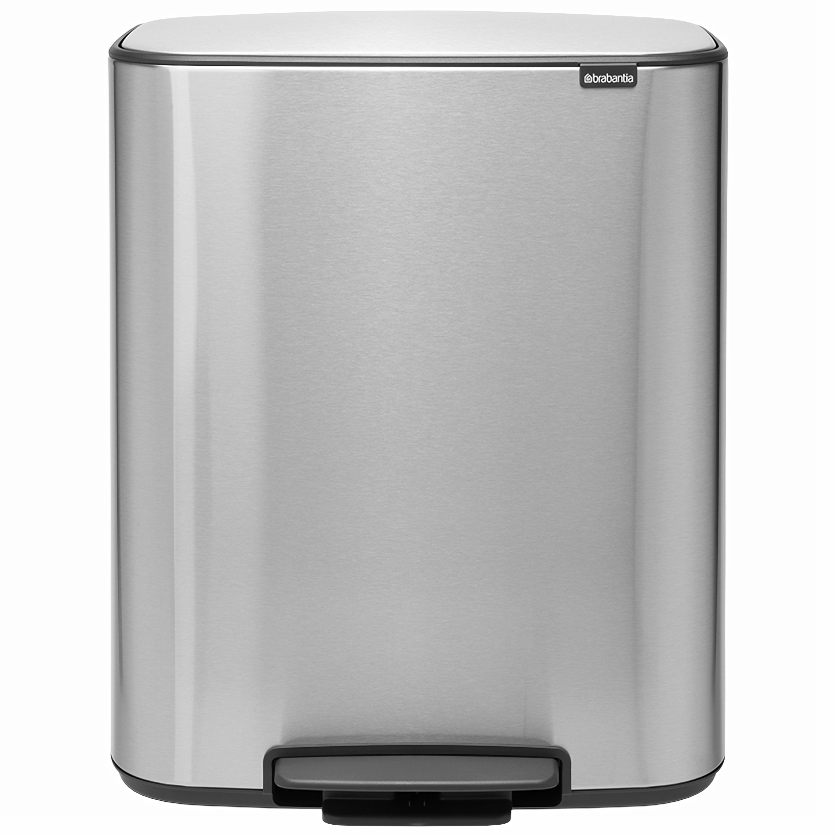 Brabantia - Kosz pedałowy Bo 60L Stal Matowa