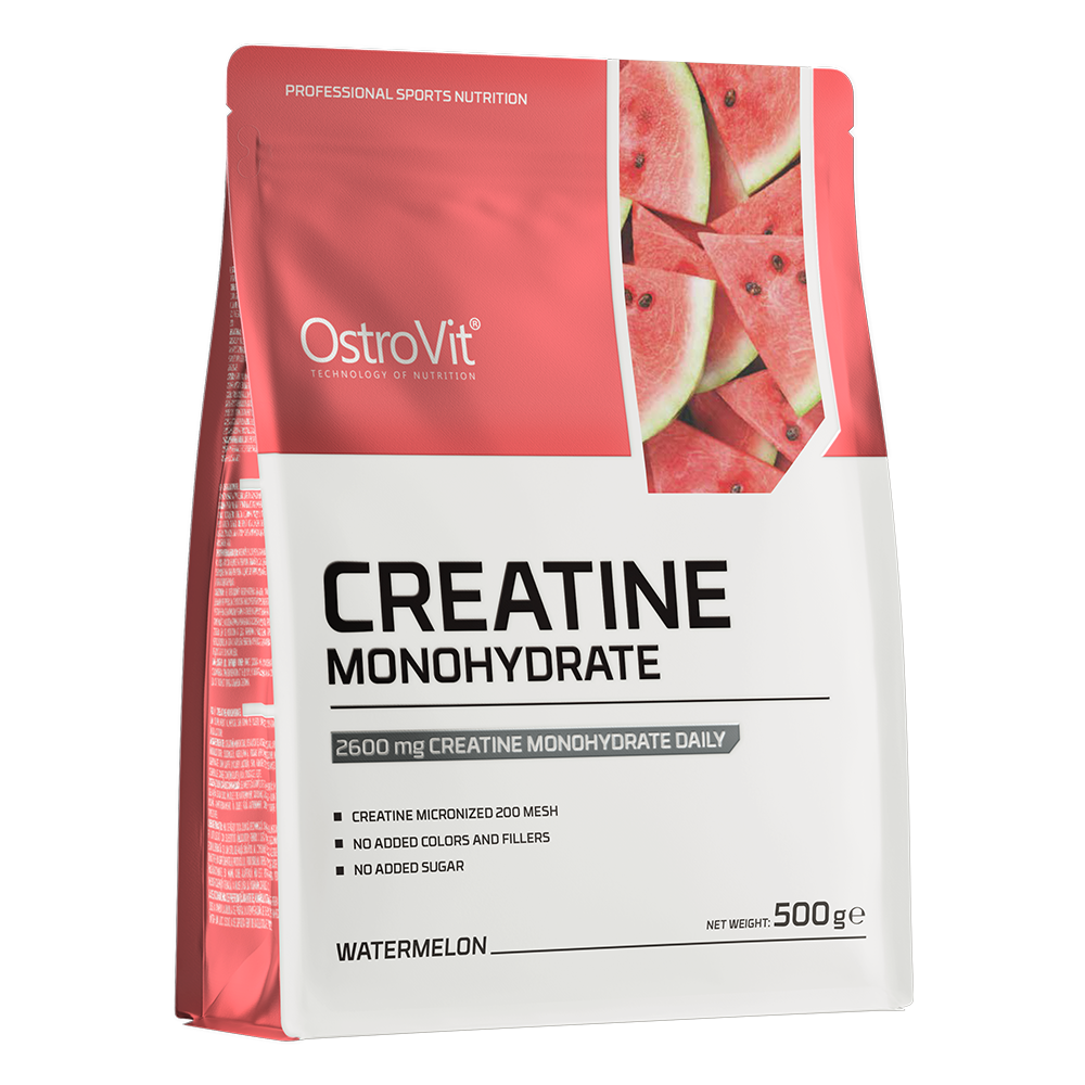 OstroVit Monohydrat Kreatyny suplement diety o smaku arbuzowym, 500 g