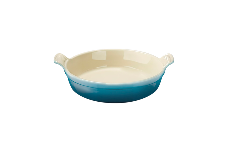 Le Creuset - Tradycyjna okrągła forma do pieczenia kamionka deep teal