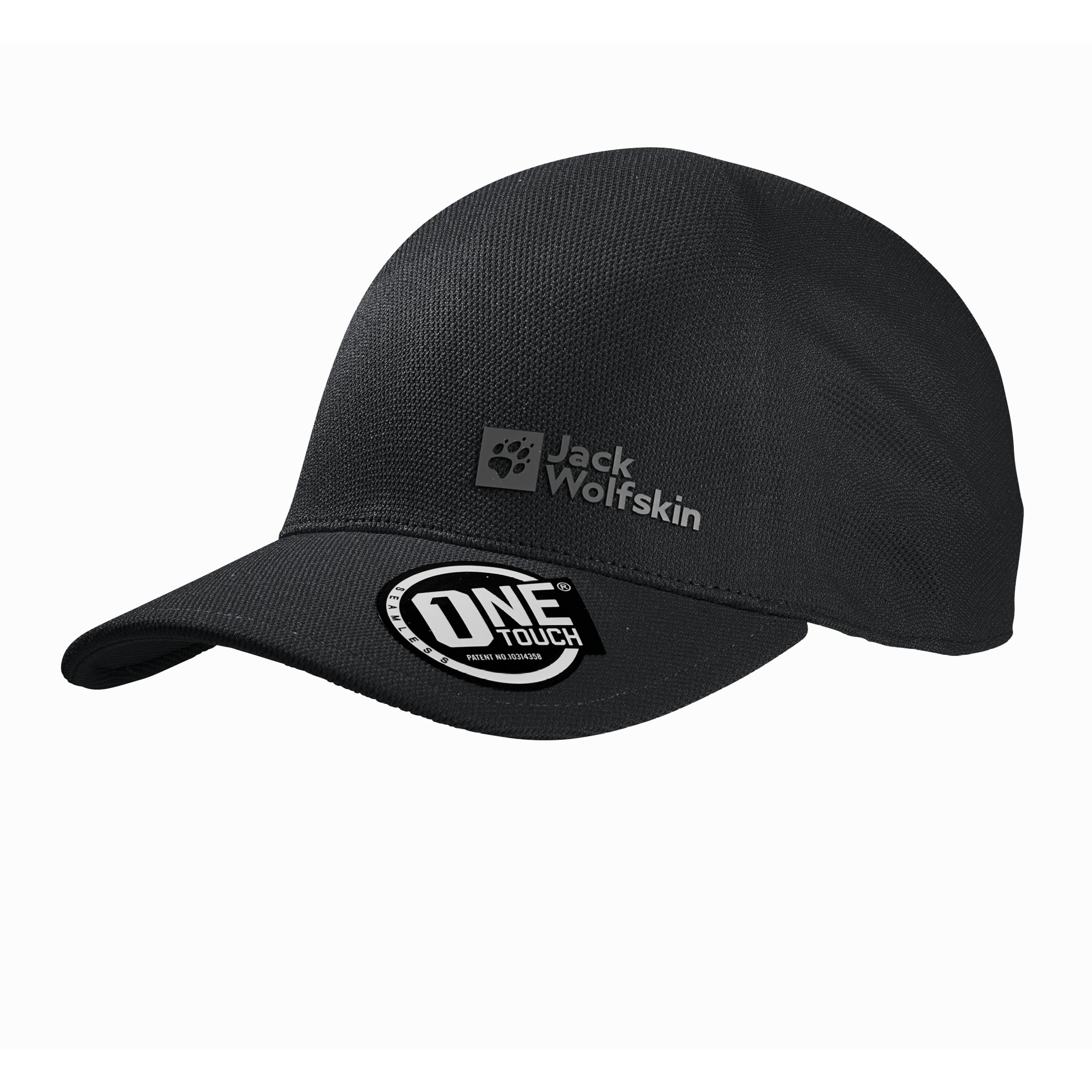 Czapka z daszkiem Jack Wolfskin LUCID CAP black - L