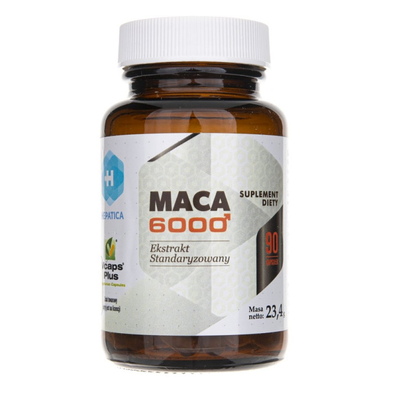Hepatica Maca 6000 suplement diety, 90 kaps./1 opak.
