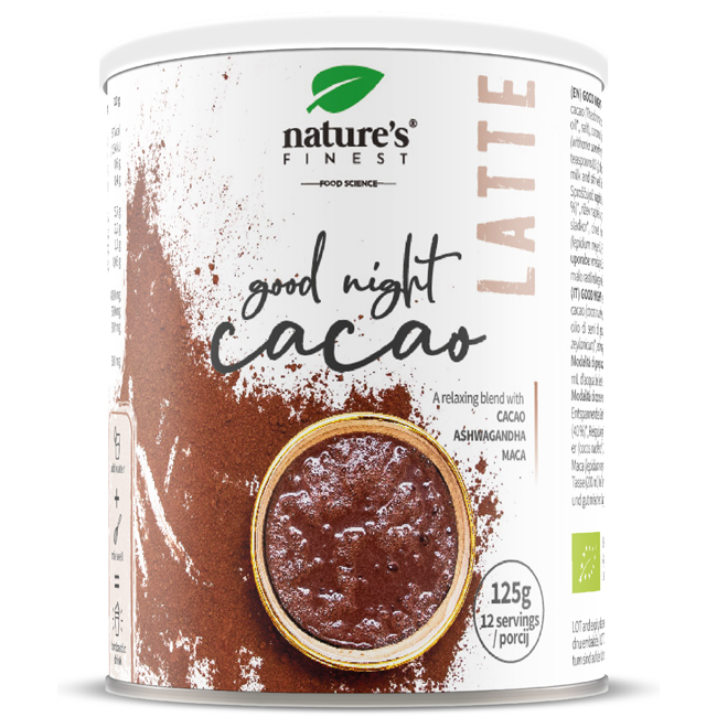Nature's Finest Bio Good Night Latte suplement diety, 125 g