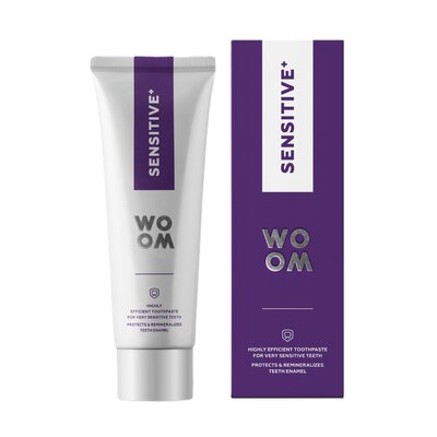 Pasta do zębów WOOM Sensitive+ 75 ml