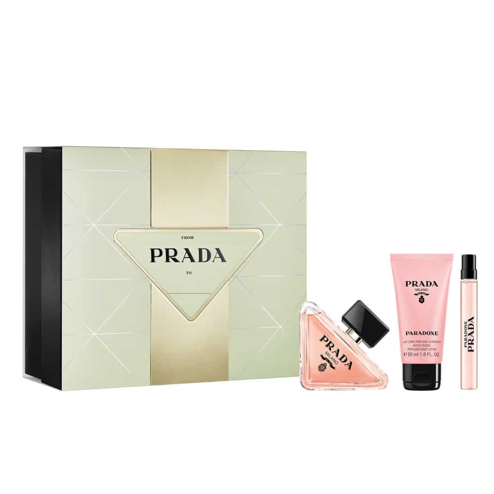 Prada Paradoxe zestaw: woda perfumowana damska, 90 ml + woda perfumowana damska, 10 ml + balsam do ciała, 50 ml