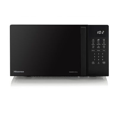 Kuchenka mikrofalowa HISENSE H20MOBS4H 700W średnica 25.5 cm pojemność 20L Pulse Technology Czarny
