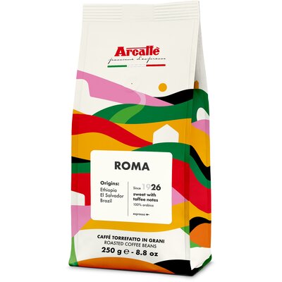 Kawa ziarnista ARCAFFE Roma Arabica 0.25 kg SPECIALITY