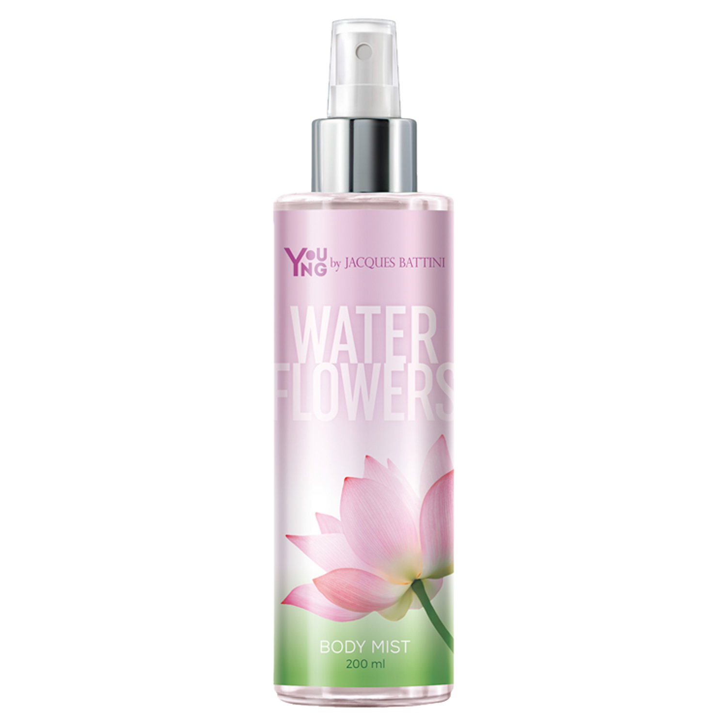 Jacques Battini Water Flowers mgiełka zapachowa do ciała, 200 ml