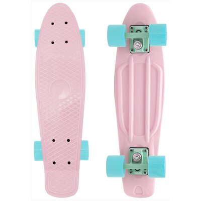 Deskorolka 7-BRAND Fiszka Różowo-miętowy