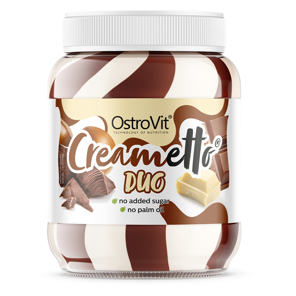 OstroVit Creametto Vege krem Vege o smaku kakaowo-orzechowym, 350 g