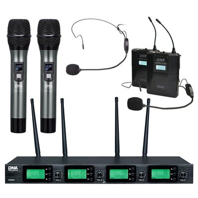 Zestaw bezprzewodowy DNA RV-4 Mix