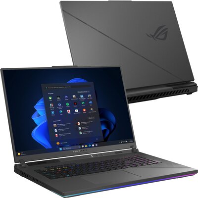 Laptop ASUS ROG Strix G18 G814JIR-N6009W 18" IPS 240Hz i9-14900HX 16GB RAM 1TB SSD GeForce RTX4070 Windows 11 Home