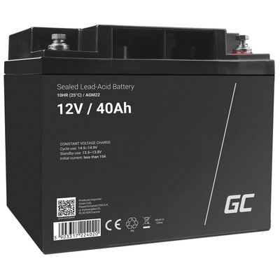 Akumulator GREENCELL AGM22 40Ah 12V
