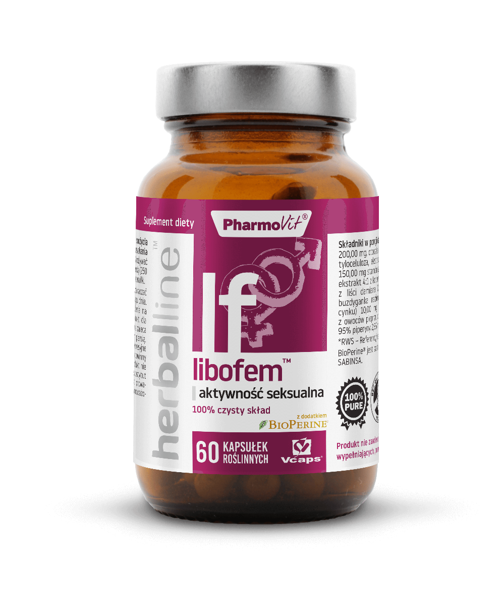 Pharmovit libofem aktywność seksualna, suplement diety, 60 kapsułek