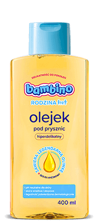 Bambino Rodzina Hiperdelikatny olejek pod prysznic, 400 ml