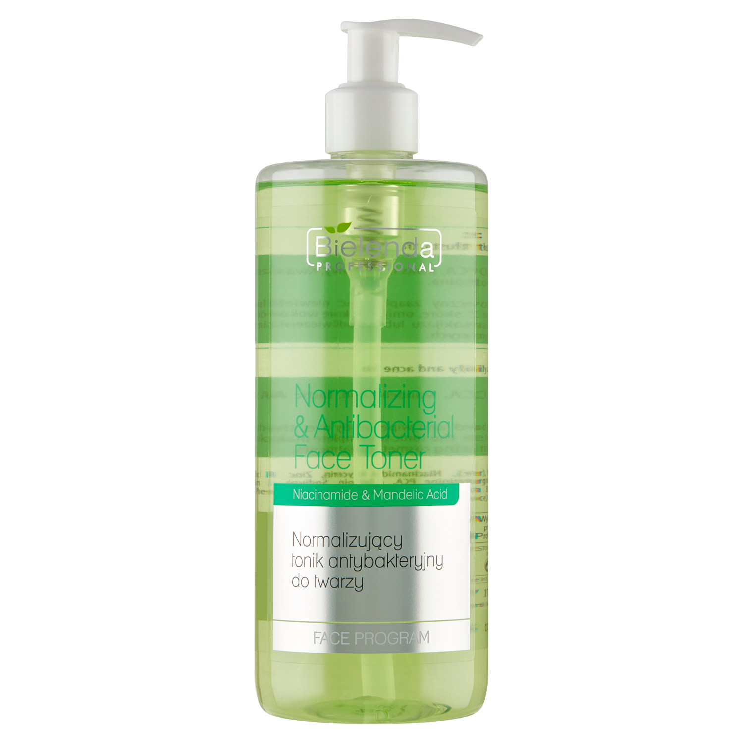 Bielenda Professional normalizujący tonik antybakteryjny do twarzy, 500 ml