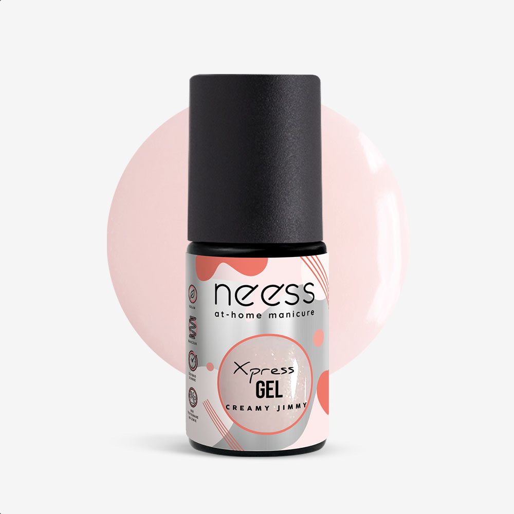 Neess X-press żel do paznokci w pędzelku creamy jimmy, 4 ml