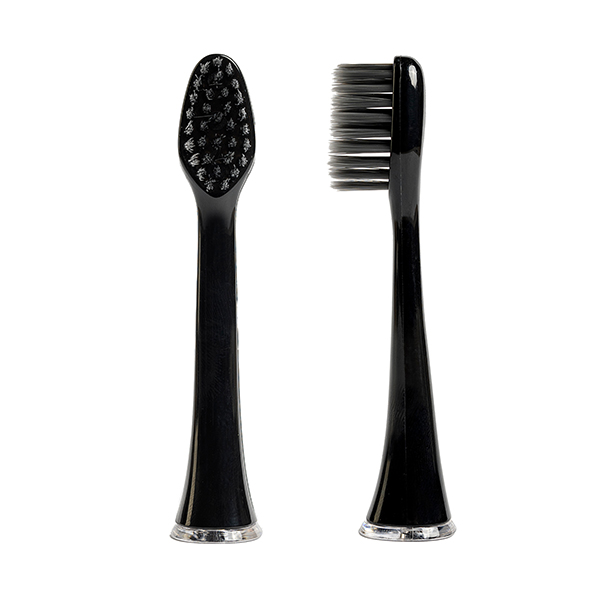 Smiley Pro White końcówki do szczoteczki sonicznej Węglowe Carbon Clean czarne, 8 szt./1 opak.