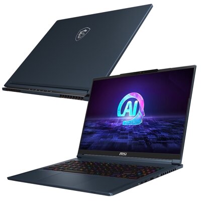 Laptop MSI Stealth 16 AI Studio A1VGG-031PL 16" IPS 240Hz Ultra 9-185H 32GB RAM 2TB SSD GeForce RTX4070 DLSS 3 Windows 11 Home