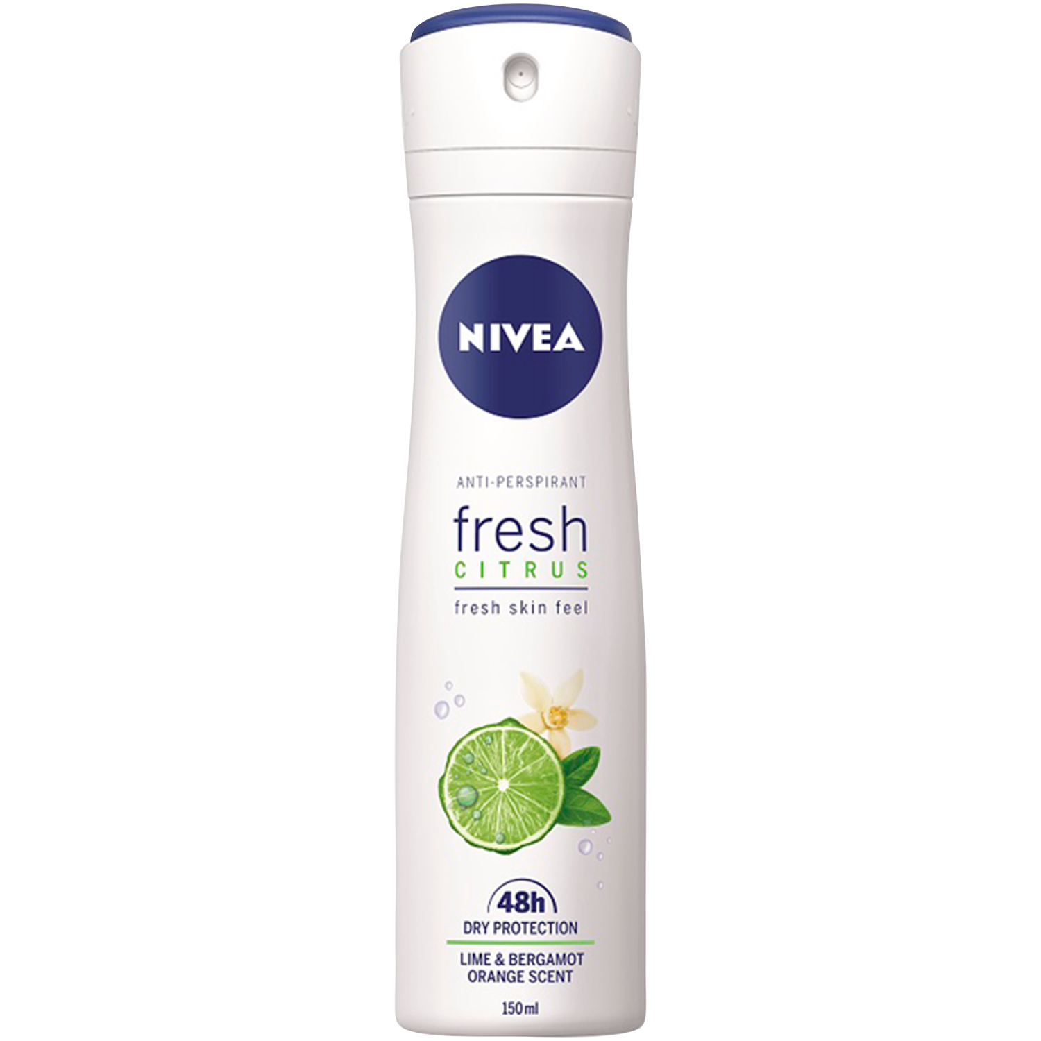 Nivea Fresh Citrus antyperspirant damski w sprayu, 150 ml