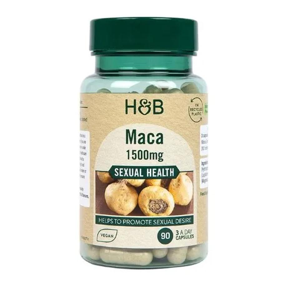 Holland & Barrett suplement diety Maca, 1500mg, 90 kaps./1 opak.