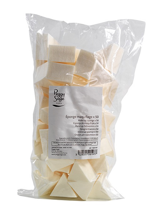 Peggy Sage gąbka do makijażu, 50 szt./1 opak.