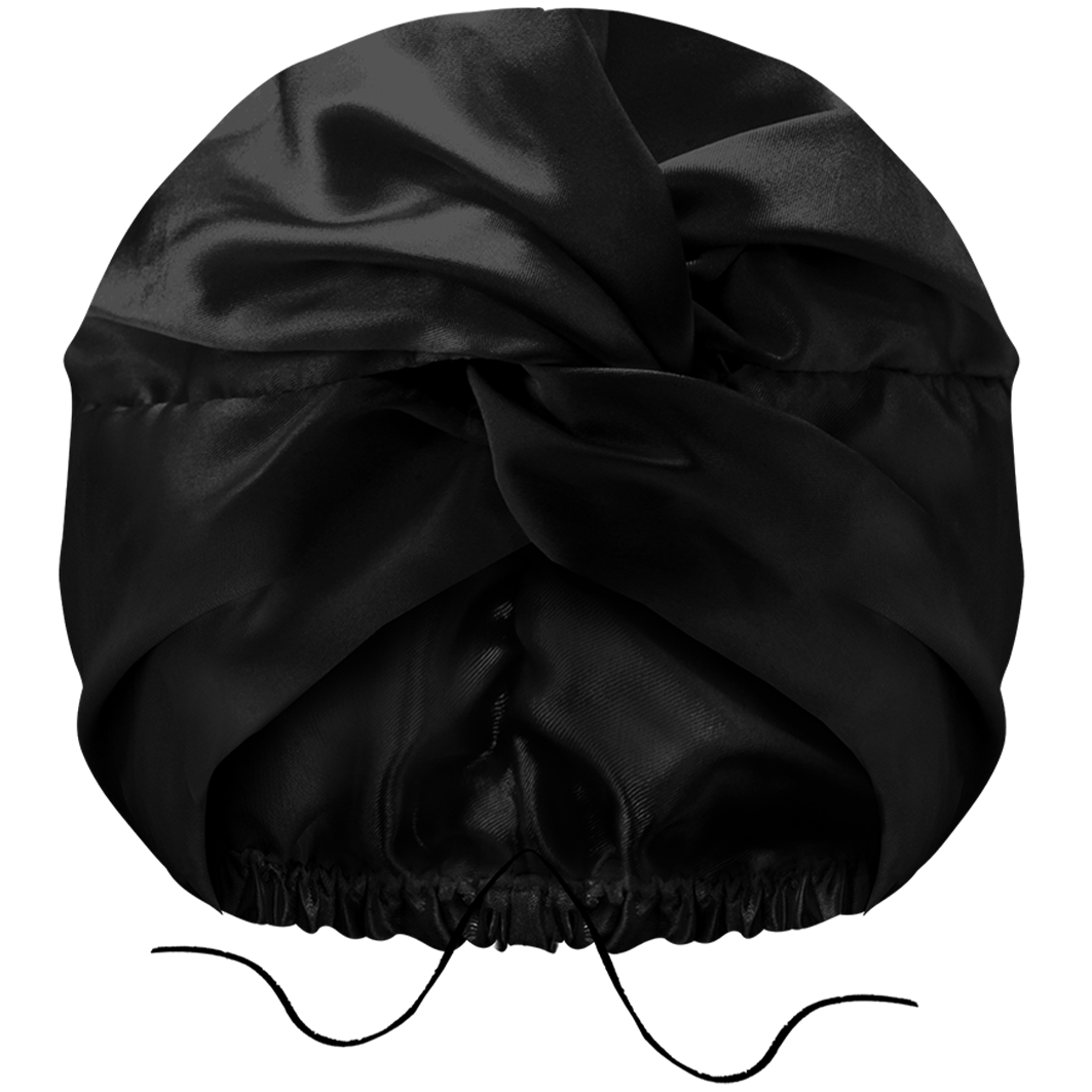 Glov dwuwarstwowy satynowy czepek do spania, 1 szt.