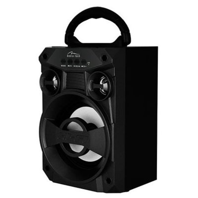 Głośnik mobilny MEDIA-TECH Boombox LT Bluetooth MT3155 Radio FM Czarny