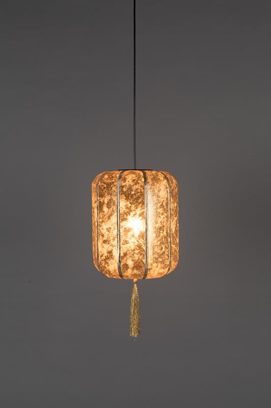 Dutchbone - Lampa wisząca Suoni S Złota
