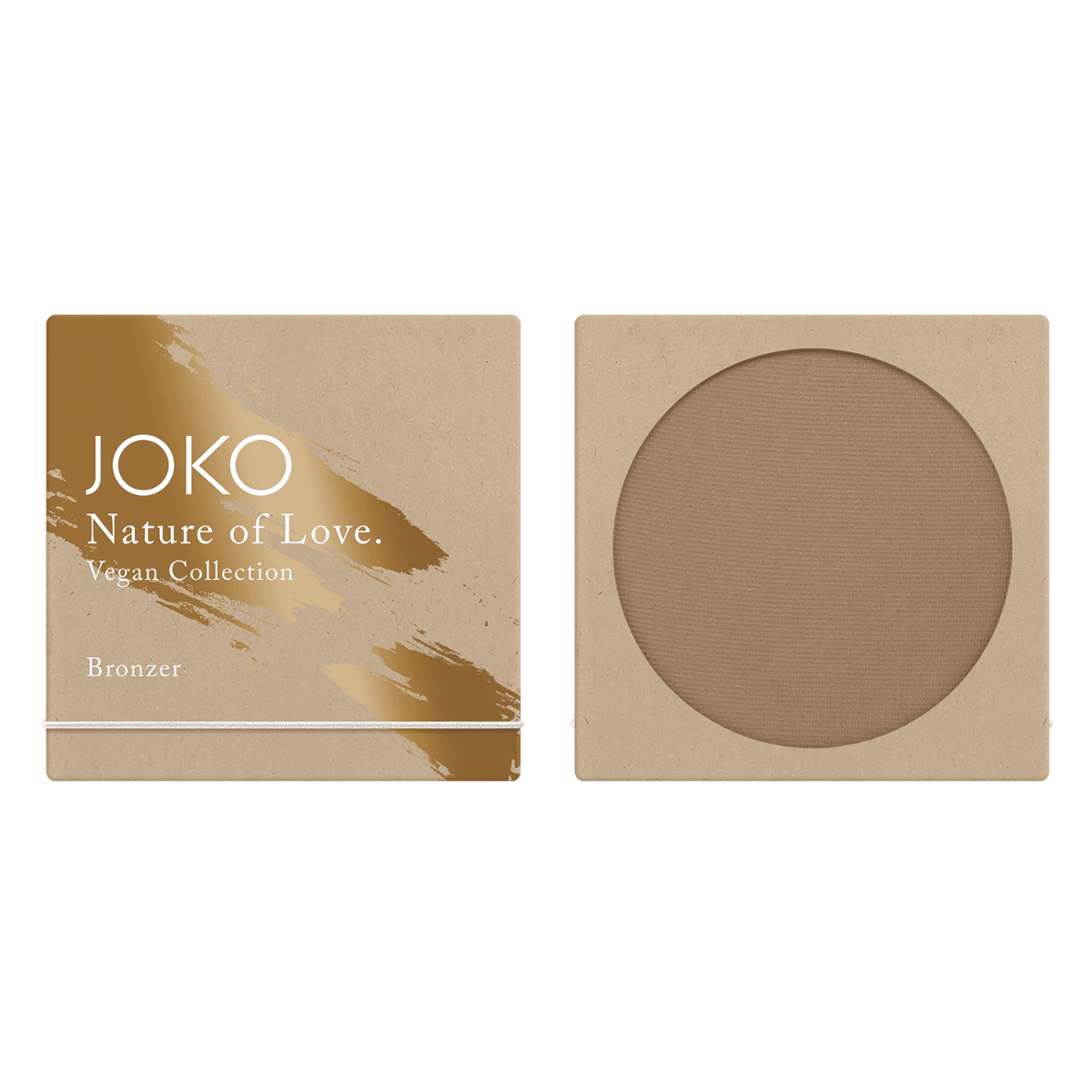 JOKO Vegan Collection Nature of Love bronzer do twarzy nr 01, 1 szt.