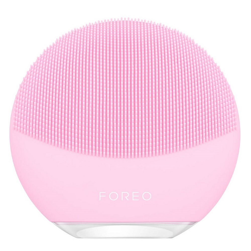 Foreo Luna Mini 3 szczoteczka soniczna do oczyszczania twarzy z efektem masującym Pearl Pink, 1 szt.