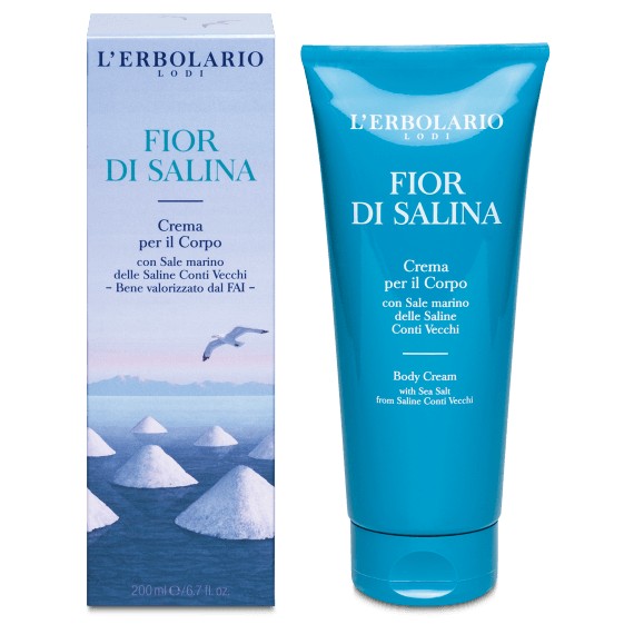 L'Erbolario Fior di Salina perfumowany krem do ciała, 200 ml