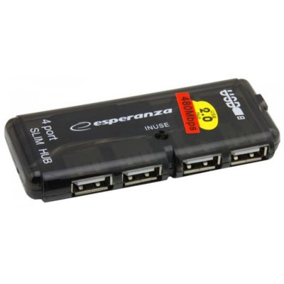 Hub ESPERANZA EA112 USB 2.0, Pasywny