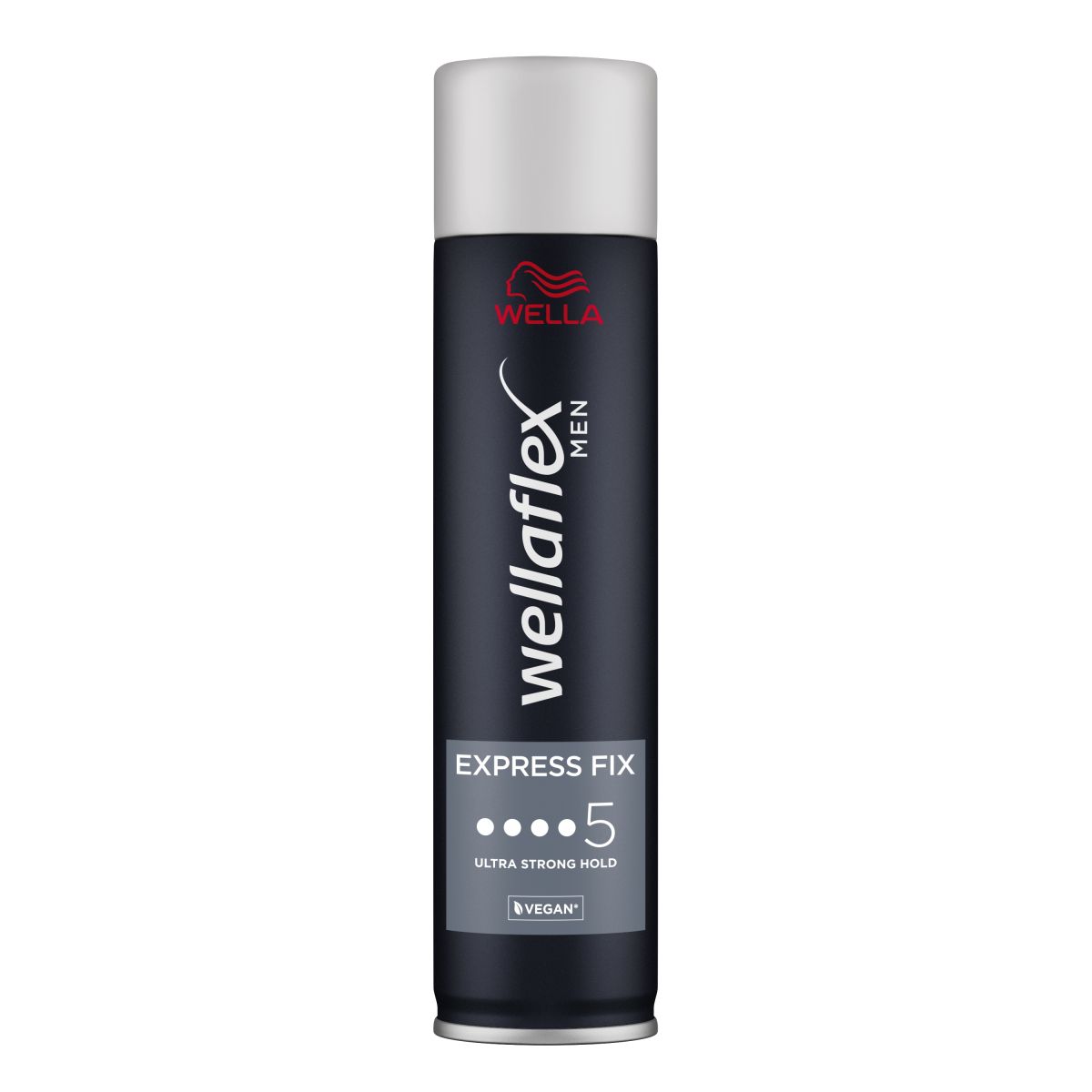Wella Wellaflex Men Express Fix Hairspray lakier do stylizacji włosów ultra-strong hold, 250 ml
