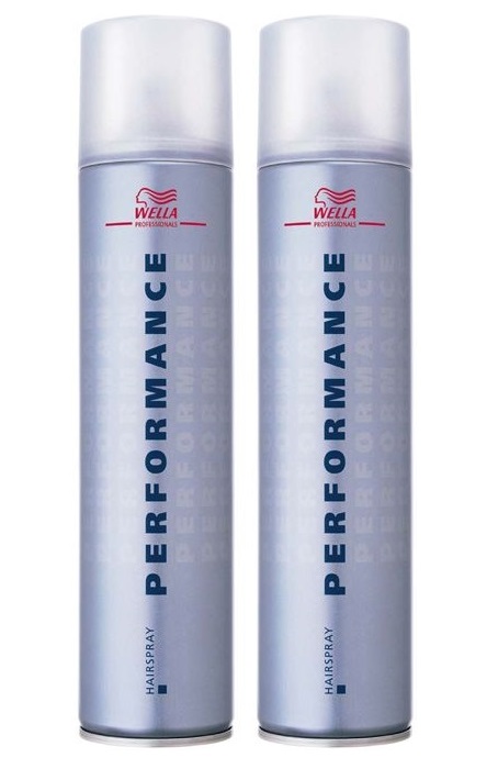 Wella Professionals Performance zestaw: mocny spray do włosów, 2x500 ml