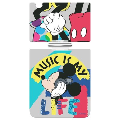 Wkładka SAMSUNG do etui Clear Cover z pierścieniem do Galaxy Z Flip 4 Disney Szary