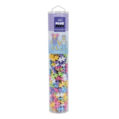 Klocki plastikowe PLUS-PLUS Tuba Pastelowane kolory 014-4187